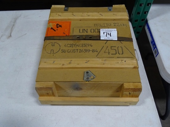 SEALED BOX OF RUSSIA AMMUNITION 7.62X39HP L.C.B 1440PCS
