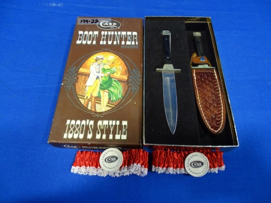 CASE BOOT HUNTER KNIFE 1800'S STYLE
