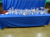 CRYSTAL ITEMS, DINNER SETS, VASES, BOWLS & MUCH MORE