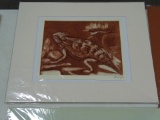 HORNED LIZARD ART BY ALICE D. HICKY