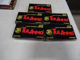 TUL AMMO .308 WIN 150GR FMJ STEEL CASE NON CORROSIVE BERDAN PRIMED 20/BOX (X5)