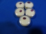CABSCHON RUBY GEMS 1.83, 2.52, 2.68, 2.89 & 3.40CT (JULY) (X5)