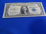 $1 1935E BLUE SEAL SILVER CERTIFICATE