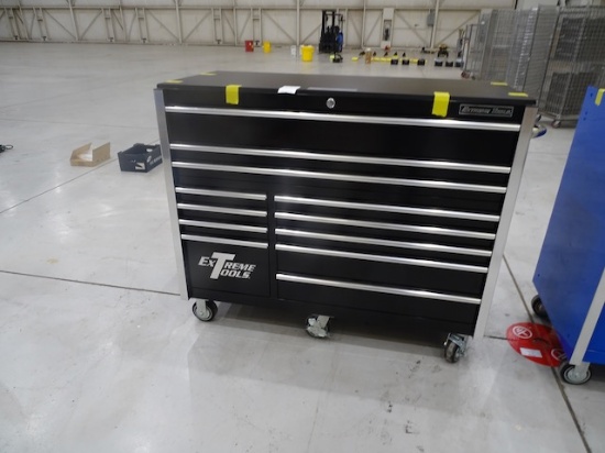 EXTREME TOOL 12 DRAWER TOOL BOX BLACK