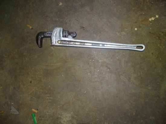 PIPE WRENCH RIDGID ALUMINUM 14”