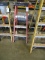 WERNER 4' STEP LADDER FIBERGLASS SIDE RAILS LADDER