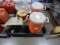 SHOVELS, WATER JUGS, FAN & EXTENSION CORDS