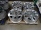 CHROME GMC 8-HOLE RIMS (MAYBE 19X8) (X4)
