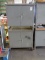 LYON 2 DOOR STORAGE CABINETS W/WORK TOP (X2)