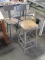 BAR STOOLS W/BACK REST (X3)