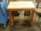 CASTERED WORK TABLE
