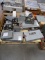 PALLET W/MOTOR STARTERS UP TO 30 HP, DISCONNECTS, OVERLOAD STARTER & MISC