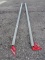 25' GALVANIZED LIGHT POLE (X2)