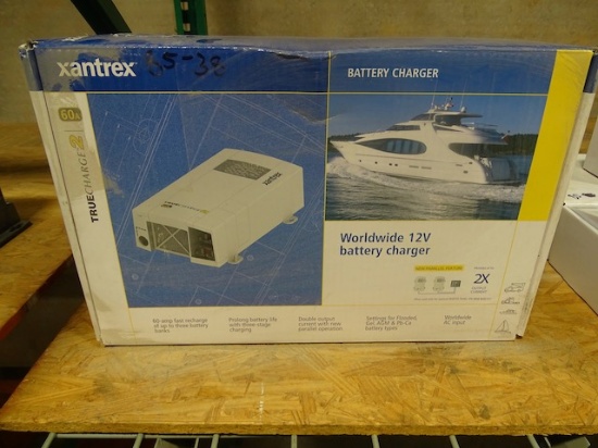 NEW XANTREX BATTERY CHARGER WORLDWIDE 12V 60A