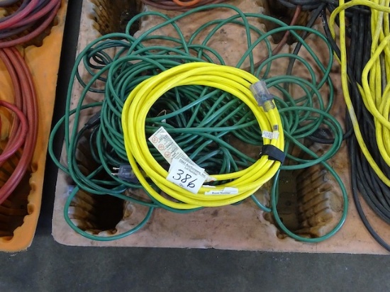 HEAVY DUTY ELECTRICAL CORDS (X3)