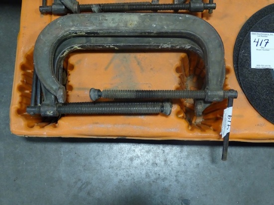 13" C CLAMPS (X3)