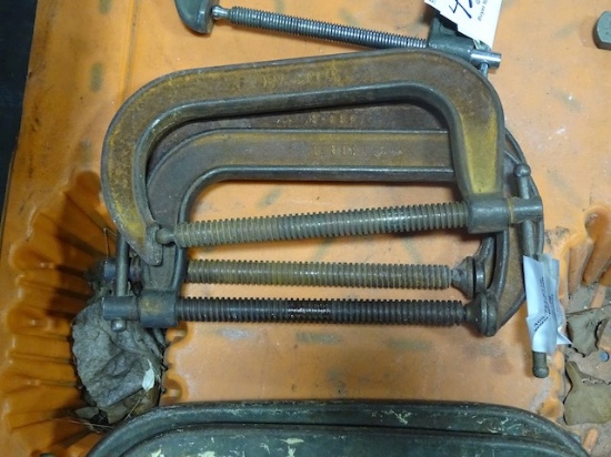 9" C CLAMPS (X3)