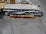 WERNER SNAP-UP SCAFFOLD BASE'S, PLATFORMS & RAILS (X3) SECTIONS