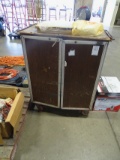 TOOL CABINET W/TOOLS, HARDWARE & PARTS