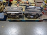 STANLEY TOOL BOXES W/TOOLS (X2)