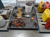 JUMPER CABLES, 4-WAY, OIL FILTER PULLER, BOSTITCH HAMMER TACKERS FOR PARTS