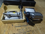 (2) AIR ANGLE GRINDERS & CRAFTSMAN BUTTERFLY IMPACT WRENCH (X3)