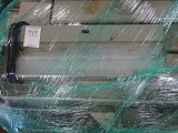 PALLET OF OFFICE LIGHTING, SHELVES & MISC