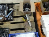 PALLET W/PIPE THREADER TOOLING & CNC/LATHE TOOLING