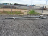 16' GALVANIZED LIGHT POLE W/BREAK AWAY BASE & LIGHT POLE