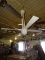 WHITE 52” FAN & LIGHT HANGING