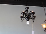 NINE LIGHT CHANDELIER 24”X27”