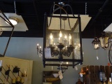 FIVE LIGHT CHANDELIER 18”X36”