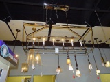 SIX LIGHT ISLAND CHANDELIER 24”X48”