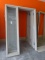 STEEL ENTRY DOOR FRAMES W/WINDOW 60 X 86 ½ O.D MEASUREMENTS (X6)