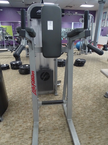 LIFE FITNESS LEG LIFT MACHINE