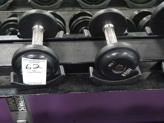 10LB DUMBBELLS (X2)