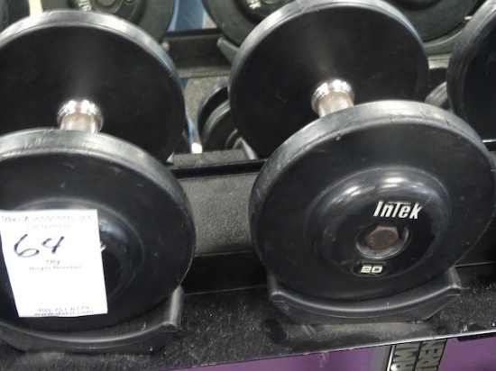 20LB DUMBBELLS (X2)