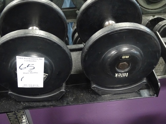 25LB DUMBBELLS (X2)