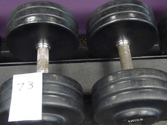 65LB DUMBBELLS (X2)