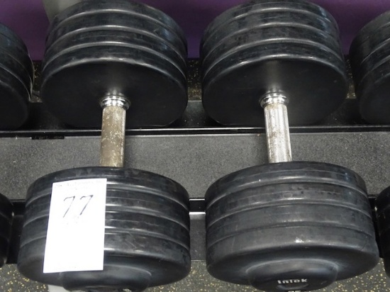 85LB DUMBBELLS (X2)