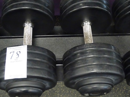 90LB DUMBBELLS (X2)