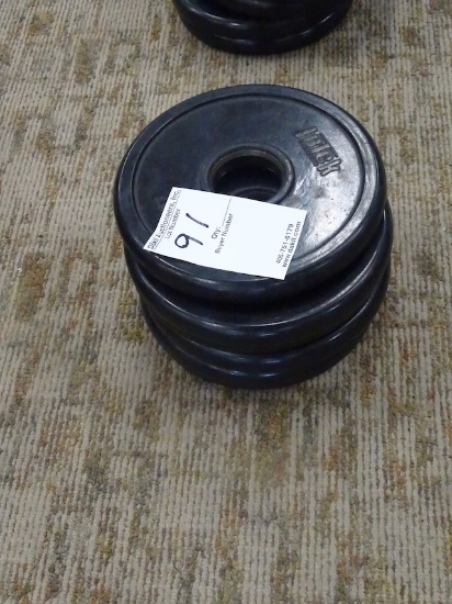 5LB WEIGHTS (X6)