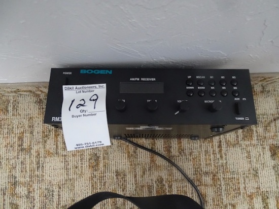BOGEN AM/FM RECEIVER