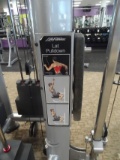 LIFE FITNESS ADJUSTABLE CABLE CROSSOVER MACHINE W/FIVE STATIONS