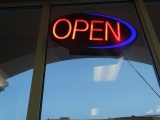 FLASHING OPEN SIGN