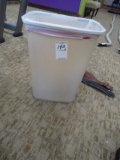 PLASTIC WASTE CANS (X6)