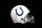 Indianapolis Helmet autographed by Peyton Manning Superbowl MVP