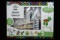 Easel art set with canvas projects, easel, paints & brushes