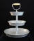 3 Level tin tray stand
