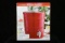 Red ceramic drink dispenser 2.5 gallons